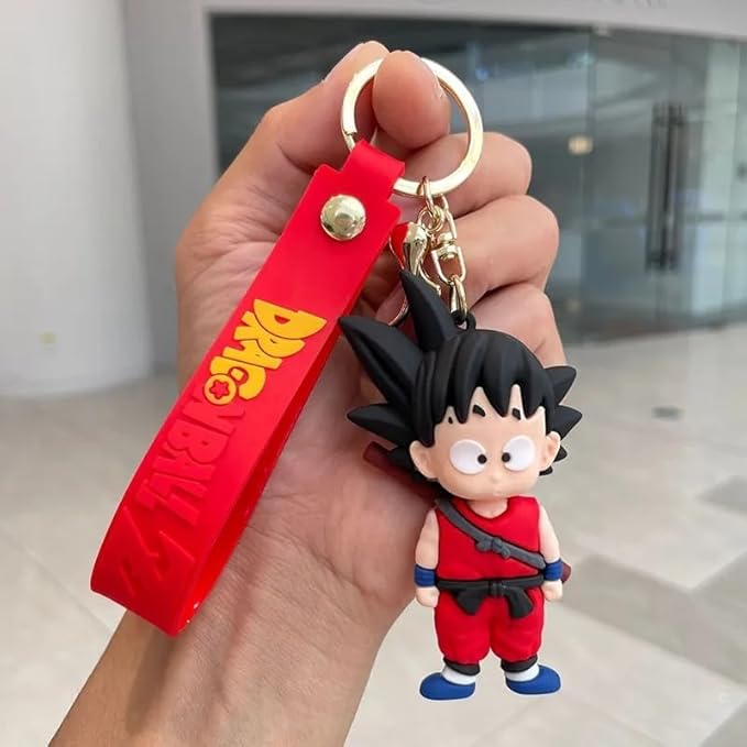 Goku Silicone Keychain