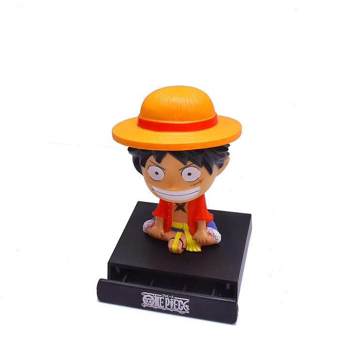 Luffy Bobblehead with Mobile Holder