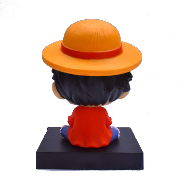 Luffy Bobblehead with Mobile Holder