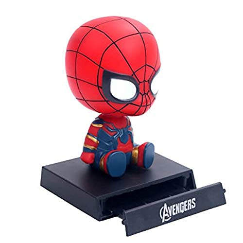 Spider Man Bobblehead with Mobile Holder