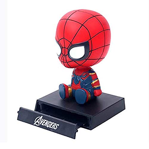 Spider Man Bobblehead with Mobile Holder