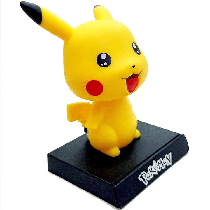 Pikachu Pokemon Bobblehead with Mobile Holder