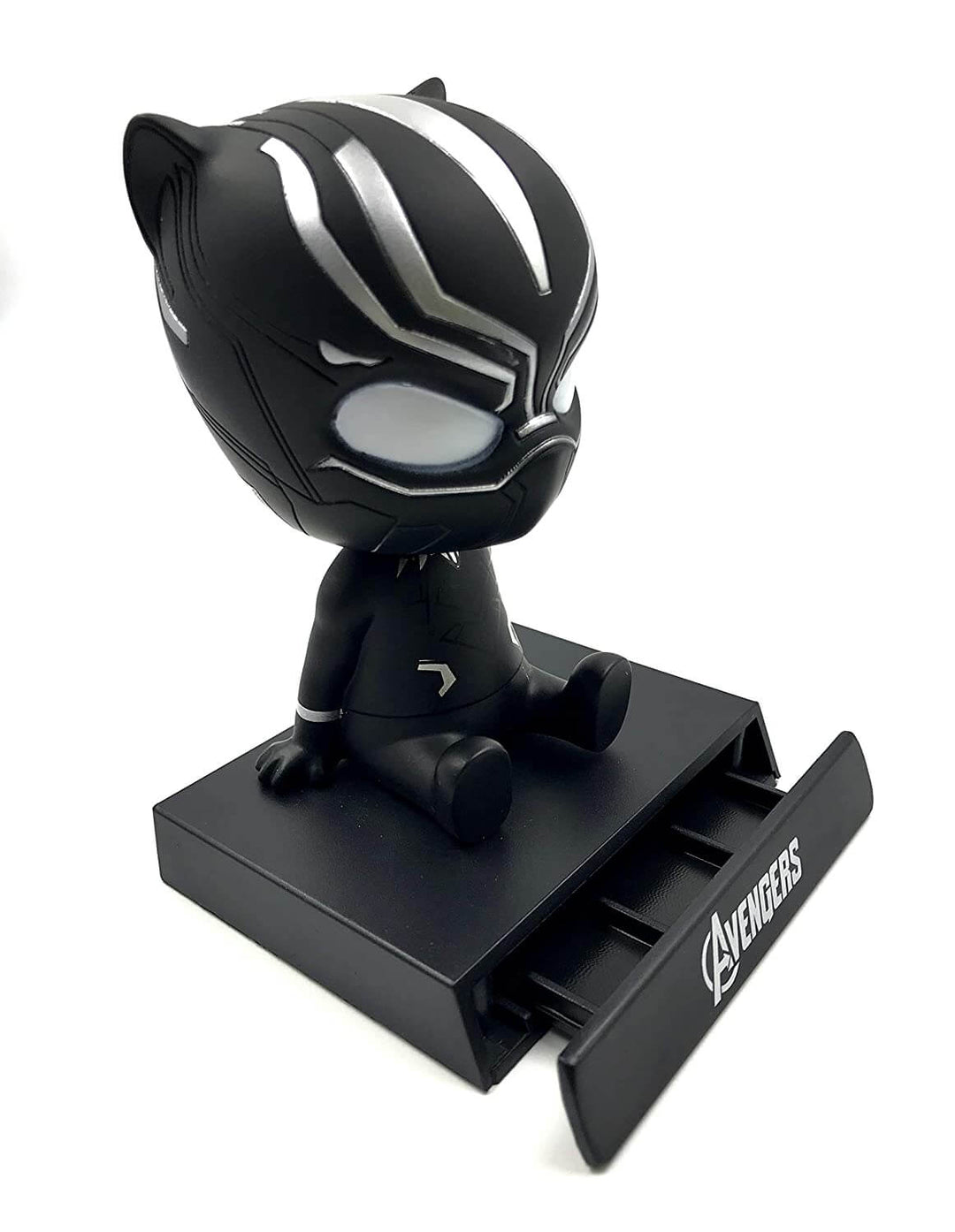 Black Panther Bobblehead with Mobile Holder
