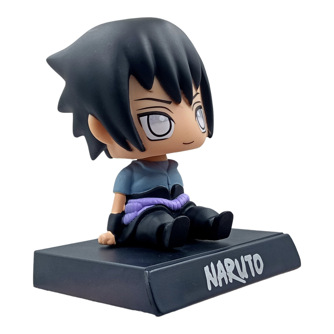 Sasuke Naruto Bobblehead with Mobile Holder