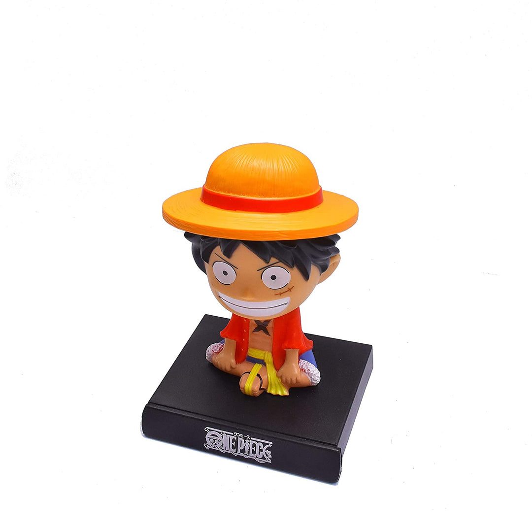 Luffy Bobblehead with Mobile Holder