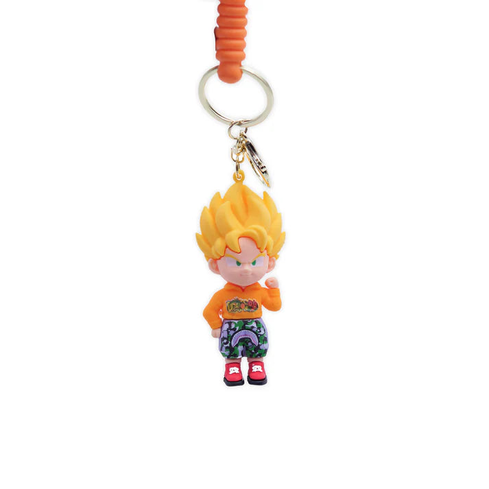 Goku Drip Rubber Keychain
