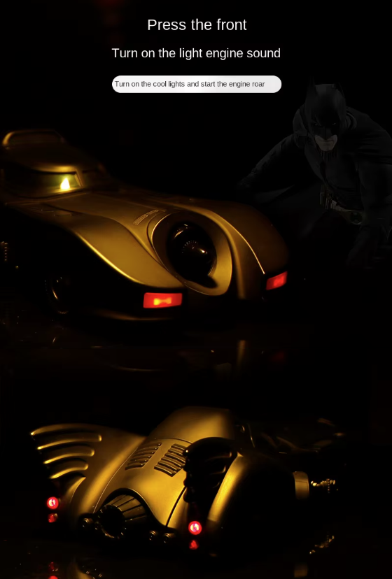 989 Batmobile Collectible Model – DC Batman