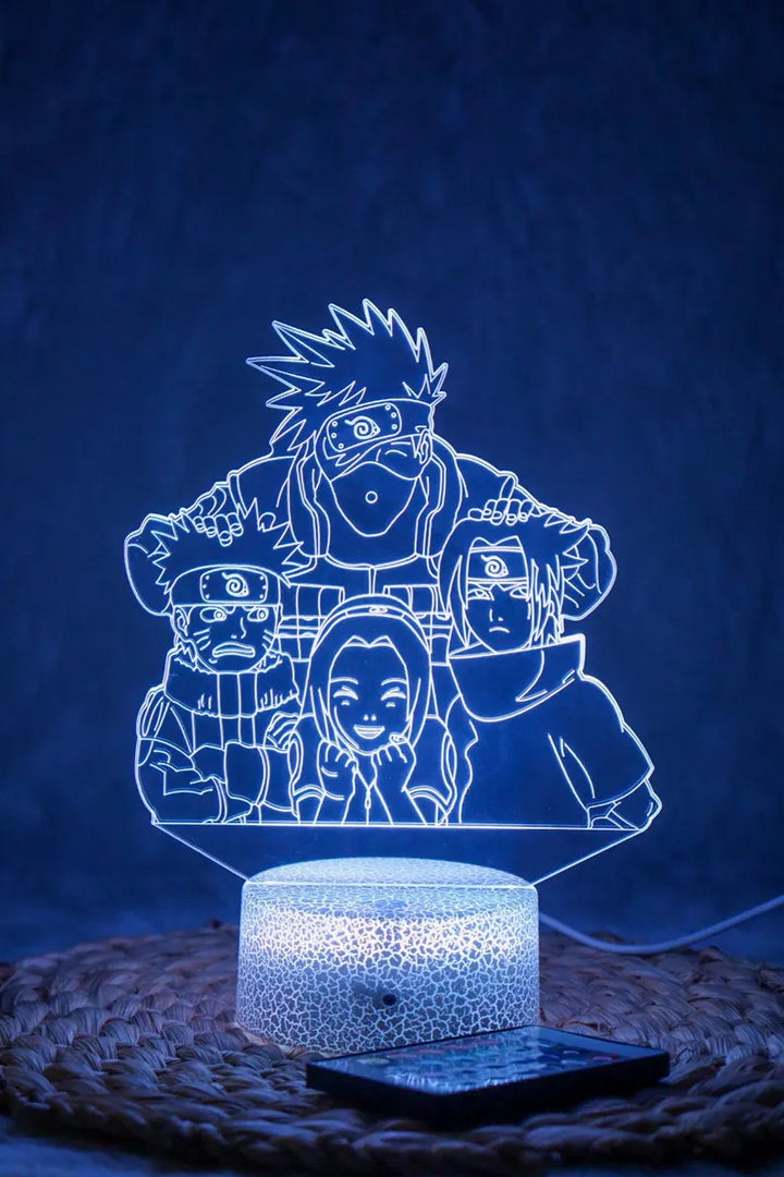 Kakashi Night Lamp with Remote