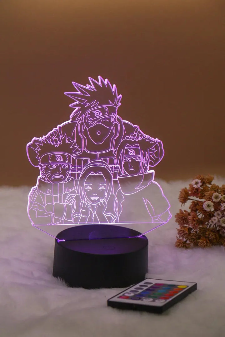 Kakashi Night Lamp with Remote
