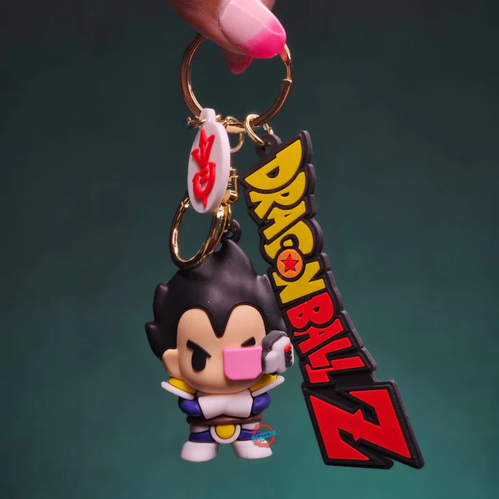 Vegeta Silicone Keychain